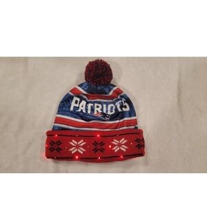 Patriots Pom Pom Beanie Hat